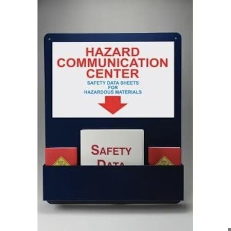 Accuform POCKETSTYLE ALUMINUM CENTER HAZARD ZRS747 ZRS747